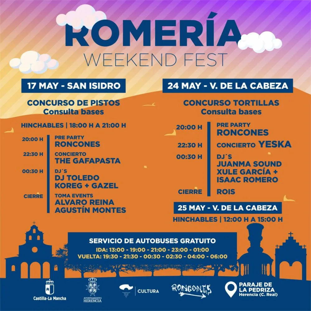 Agenda Ocio - Romería 'Weekend Fest' con multitud de actividades y novedosas jornadas gastronómicas 