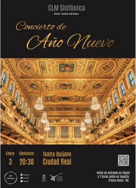 Agenda Ocio - Orquesta CLM sinfónica «CONCIERTO DE AÑO NUEVO» 