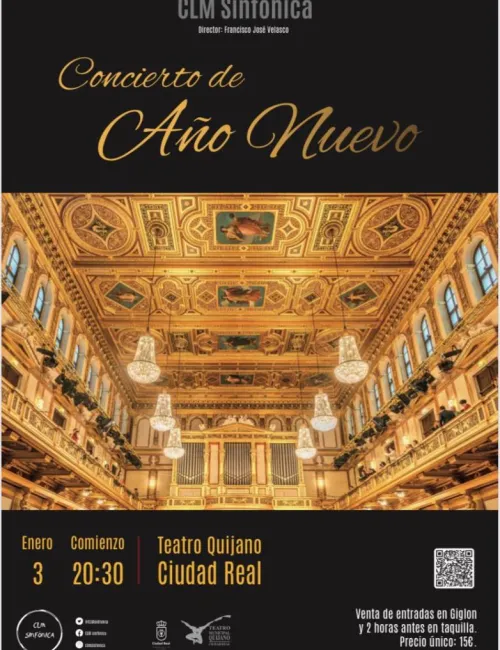 Agenda Ocio - Orquesta CLM sinfónica «CONCIERTO DE AÑO NUEVO» 